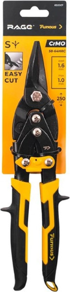 Изображение товара Ножницы по металлу Vira CrMo Rage Furious 250мм / 850007