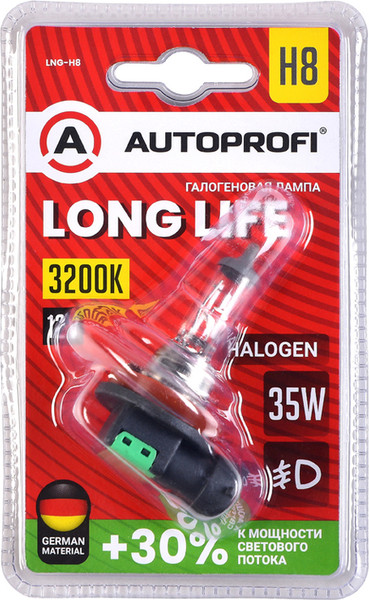 Изображение товара Автомобильная лампа Autoprofi Long Life LNG-H8 / PGJ19-1