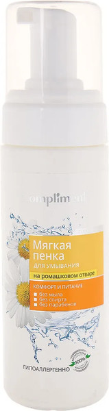 Изображение товара Пенка для умывания Compliment Мягкая на ромашковом отваре (160мл)