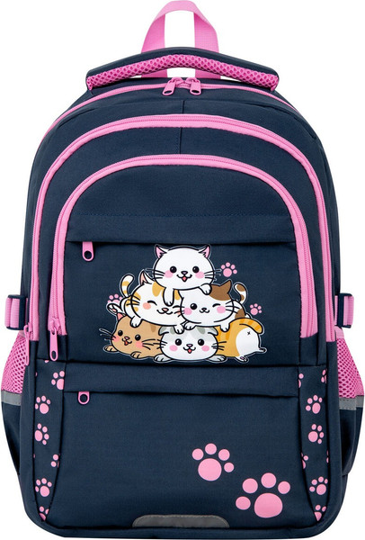 Изображение товара Школьный рюкзак Brauberg Vibe. Cat meeting / 272089