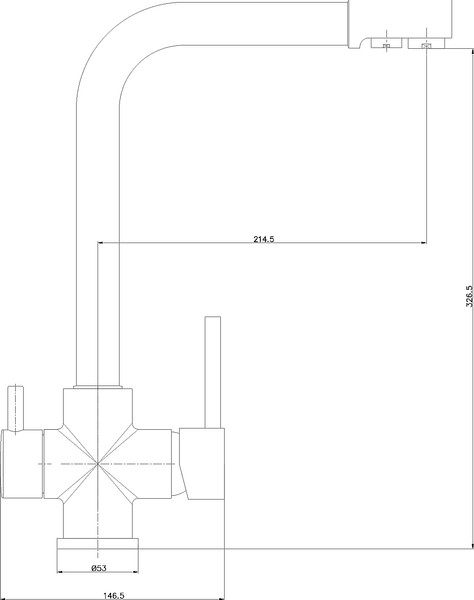 Изображение товара Смеситель Lauter Drop 21АМ611971