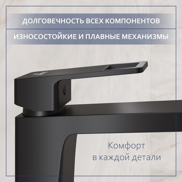Изображение товара Смеситель Lauter Cascade 21СК0655BS