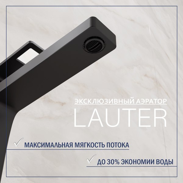 Изображение товара Смеситель Lauter Cascade 21СК0655BS