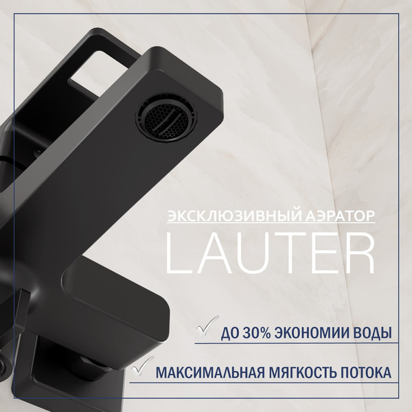 Изображение товара Смеситель Lauter Cascade 21СК6615BS
