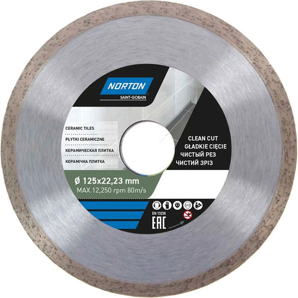 Изображение товара Отрезной диск алмазный Norton 125x22.2 / 70184601275