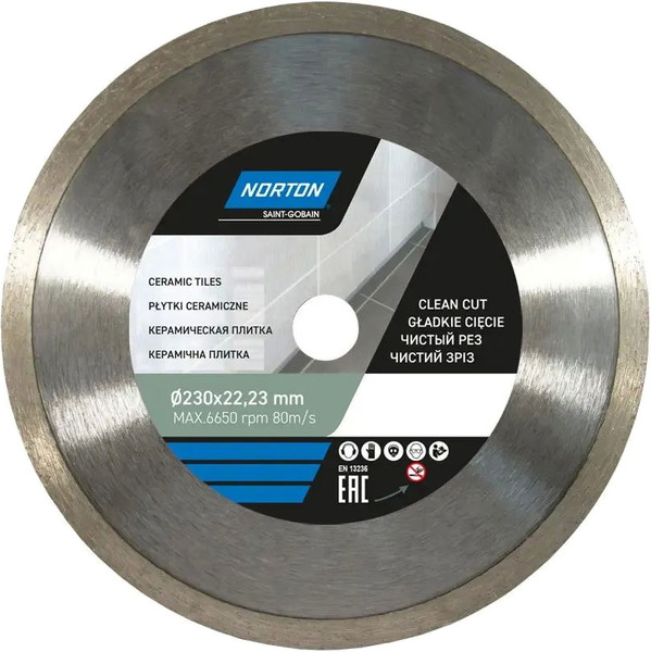 Изображение товара Отрезной диск алмазный Norton 230x22.2 / 70184601277