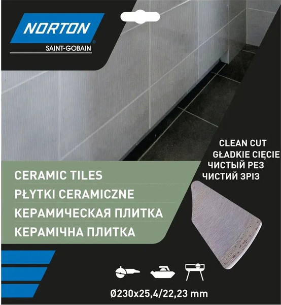 Изображение товара Отрезной диск алмазный Norton 230x22.2 / 70184601277