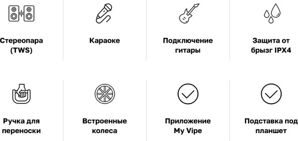 Изображение товара Портативная колонка Vipe Nitro X8 Pulsar