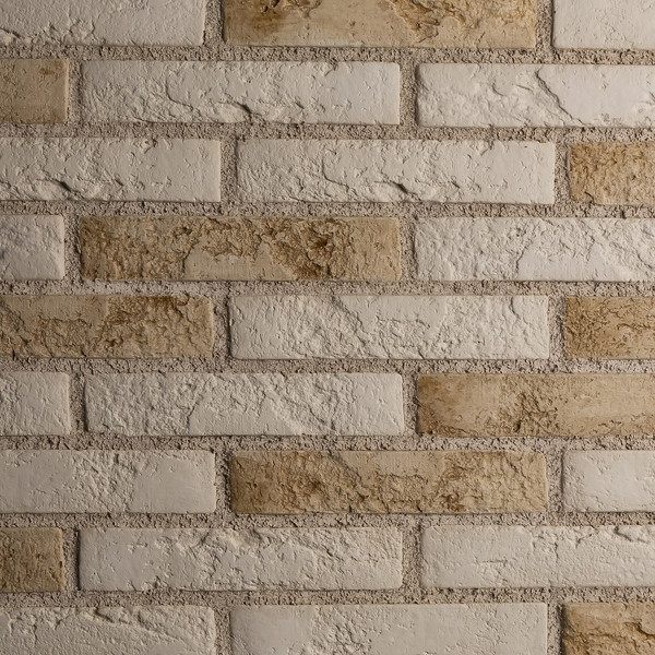 Изображение товара Декоративный камень гипсовый Stone Mill Кирпич Норд ПГД-1-Л 3501 (слоновая кость)