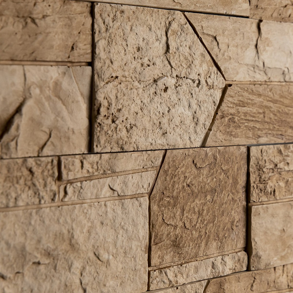 Изображение товара Декоративный камень гипсовый Stone Mill Сланец Альпийский ПГД-1-Л 3602 (бежевый)