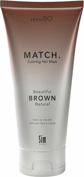 Изображение товара Тонирующая маска для волос SensiDo Match Beautiful Brown (200мл)