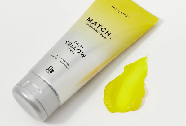 Изображение товара Тонирующая маска для волос SensiDo Match Bright Yellow (200мл)