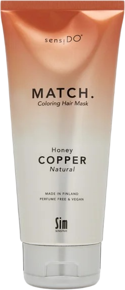 Изображение товара Тонирующая маска для волос SensiDo Match Honey Copper (200мл)