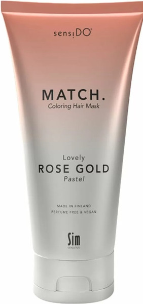 Изображение товара Тонирующая маска для волос SensiDo Match Lovely Rose Gold (200мл)