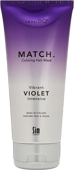 Изображение товара Тонирующая маска для волос SensiDo Match Vibrant Violet (200мл)