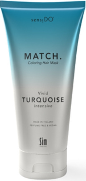 Изображение товара Тонирующая маска для волос SensiDo Match Vivid Turquoise (200мл)