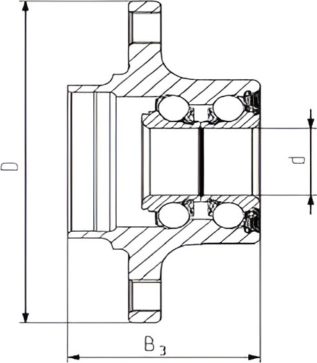 Изображение товара Ступица колеса FAG 713678890