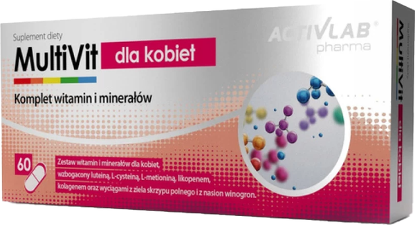 Витаминно-минеральный комплекс Activlab Multivit for Women