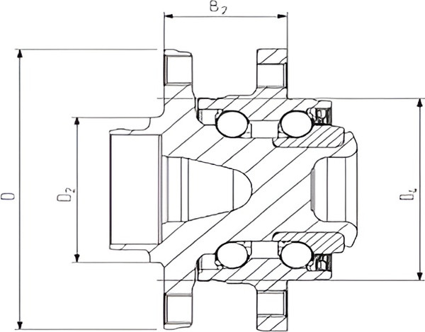 Изображение товара Ступица колеса FAG 713678940