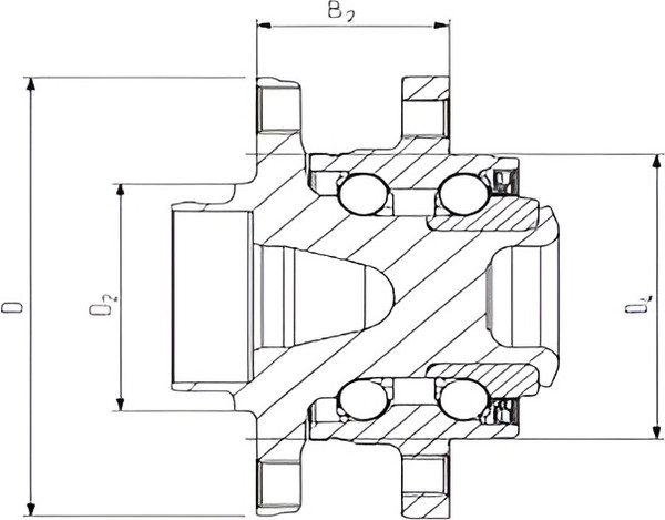 Изображение товара Ступица колеса FAG 713679130