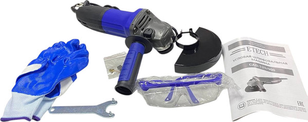 Изображение товара Угловая шлифовальная машина Etech CAG-125/900