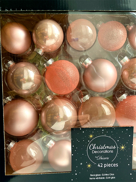 Изображение товара Набор шаров новогодних Kaemingk 9149255 (42шт)