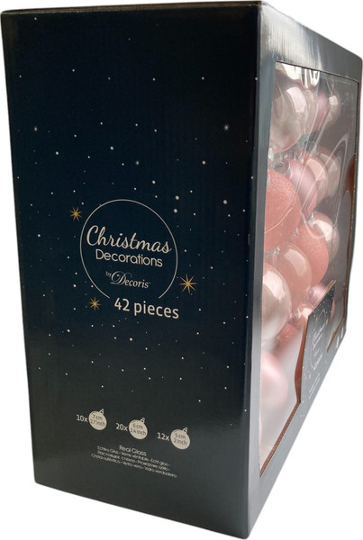 Изображение товара Набор шаров новогодних Kaemingk 9149255 (42шт)