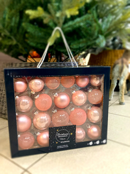 Изображение товара Набор шаров новогодних Kaemingk 9149255 (42шт)