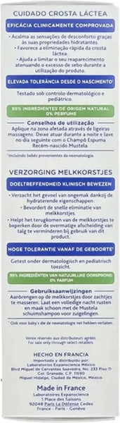 Изображение товара Крем детский Mustela для кожи головы при молочных корочках (40мл)
