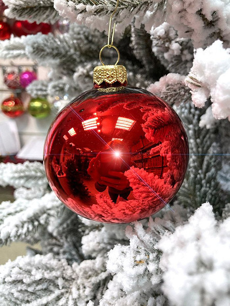 Изображение товара Шар новогодний Justys G-24 (80мм)