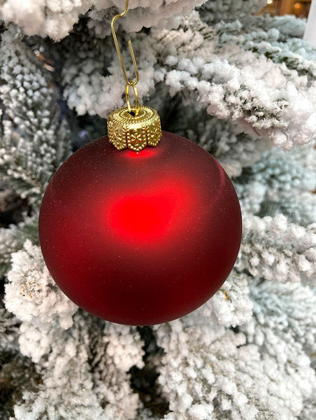 Изображение товара Шар новогодний Justys G-21 (80мм)