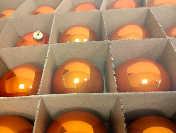 Изображение товара Шар новогодний Justys G-12 (80мм)