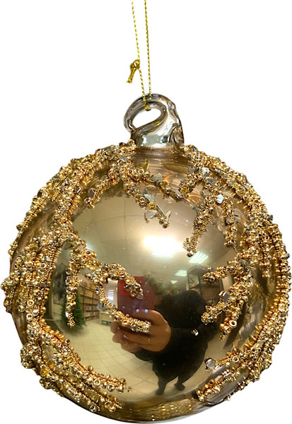 Изображение товара Шар новогодний Shishi 67341 (10см)