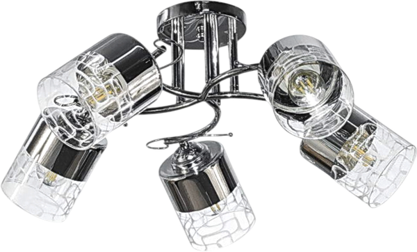 Изображение товара Люстра Aitin-Pro НПБ 02-5x60-101 / XA1294/5 (хром)