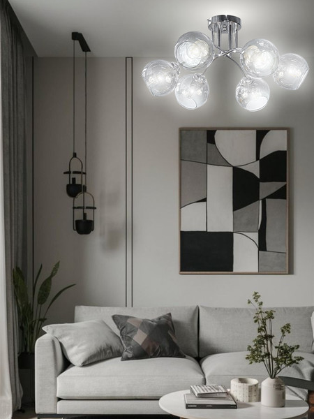 Изображение товара Люстра Aitin-Pro НПБ 02-6x60-101 / XA1200/6 (хром)