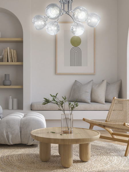 Изображение товара Люстра Aitin-Pro НПБ 02-6x60-101 / XA1200/6 (хром)