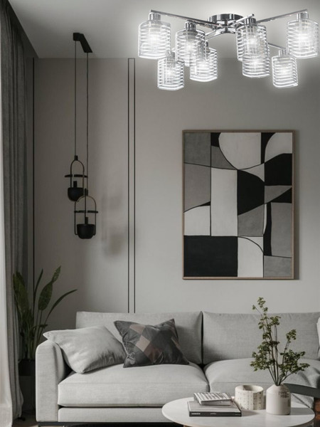 Изображение товара Люстра Aitin-Pro НПБ 02-8x60-105 / 1397/8 (хром)