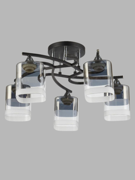 Изображение товара Люстра Aitin-Pro НПБ 02-5x60-101 / 5015/5 (черный/хром)