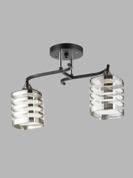 Изображение товара Потолочный светильник Aitin-Pro НПБ 02-2x60-101 / 5023/2 (черный/хром)