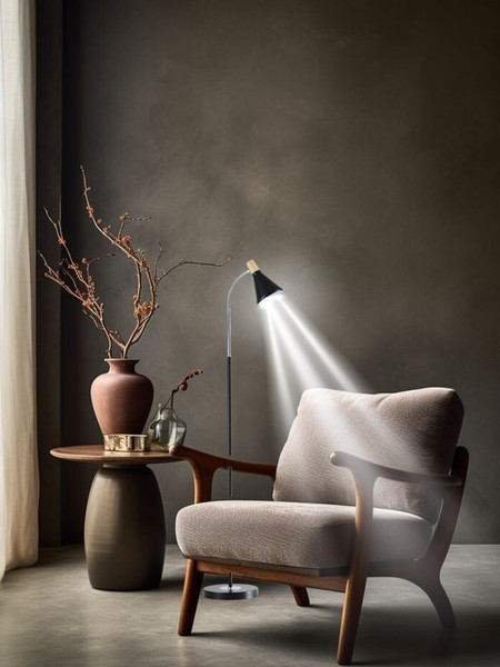 Изображение товара Торшер Aitin-Pro НТБ 05-40-102 / TY3272 (черный)