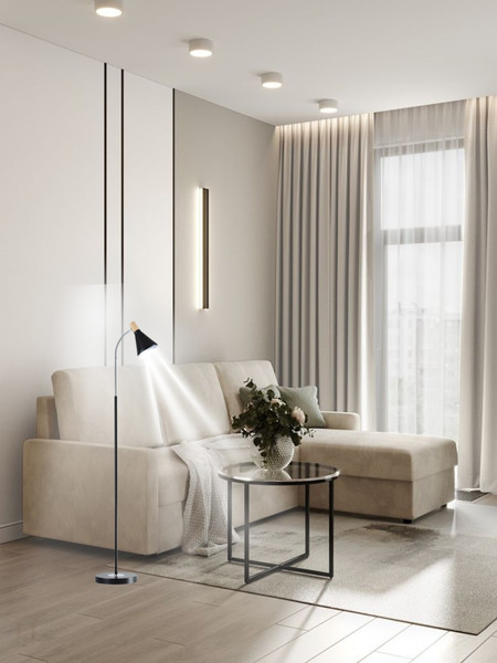 Изображение товара Торшер Aitin-Pro НТБ 05-40-102 / TY3272 (черный)