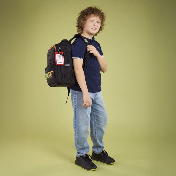 Изображение товара Школьный рюкзак Grizzly RB-553-3 (черный)