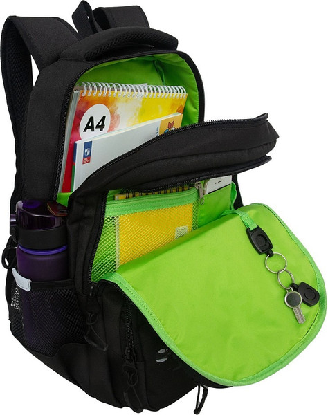 Изображение товара Школьный рюкзак Grizzly RB-553-3 (черный)