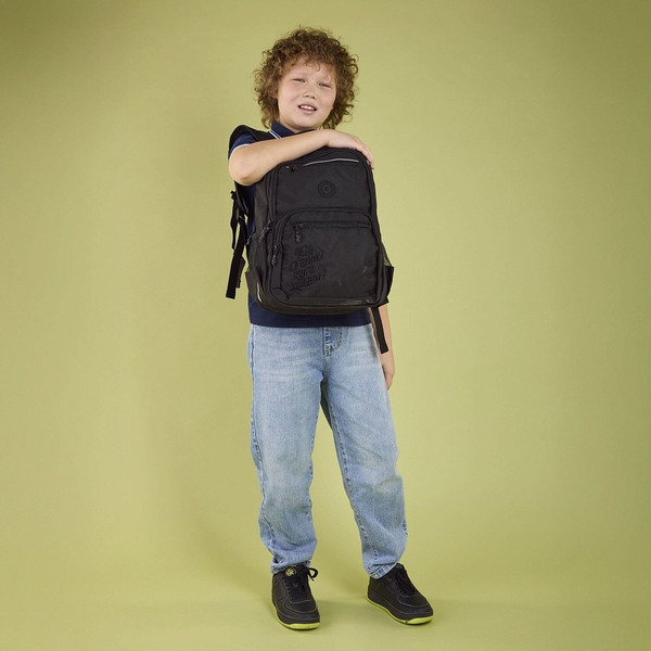 Изображение товара Школьный рюкзак Grizzly RB-554-3 (черный)