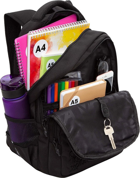 Изображение товара Школьный рюкзак Grizzly RB-554-3 (черный)