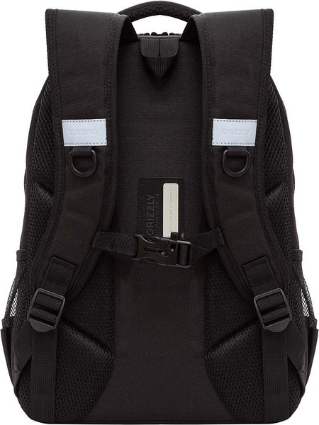 Изображение товара Школьный рюкзак Grizzly RB-554-3 (черный)