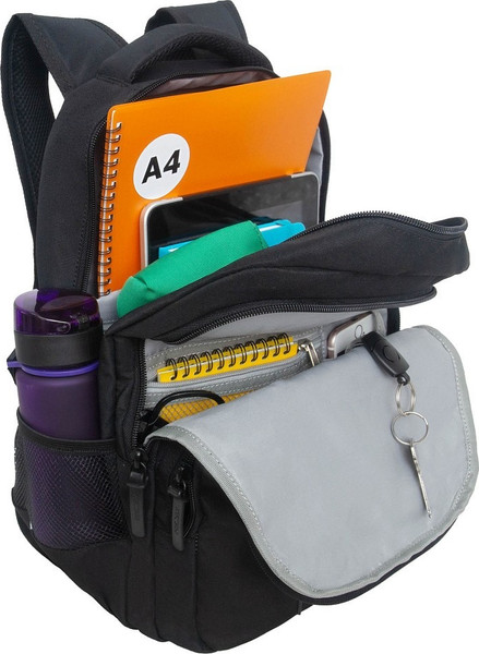 Изображение товара Школьный рюкзак Grizzly RB-554-4 (черный)