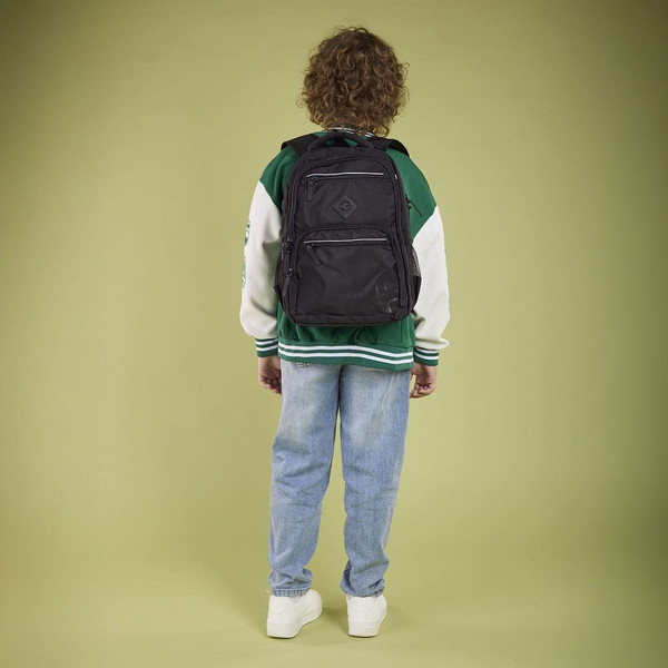 Изображение товара Школьный рюкзак Grizzly RB-554-4 (черный)