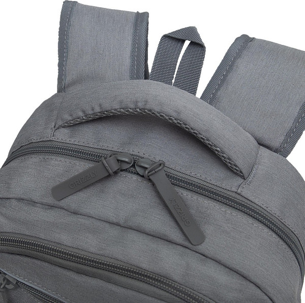 Изображение товара Школьный рюкзак Grizzly RB-554-4 (серый)