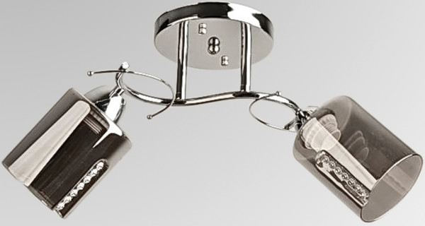 Изображение товара Потолочный светильник Aitin-Pro НПБ 02-2x60-101 / 8361/2 (хром)